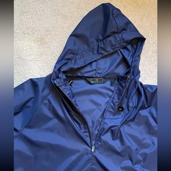Vintage Abercrombie and Fitch Hooded Jacket Blue Anorak Windbreaker Size XL - Picture 13 of 16